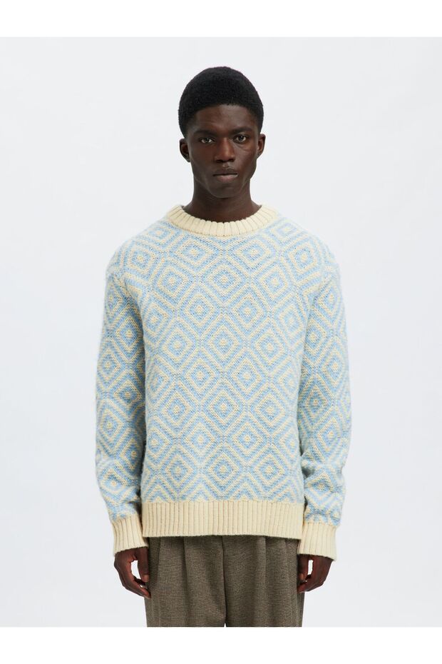 Strickpullover Print - 1