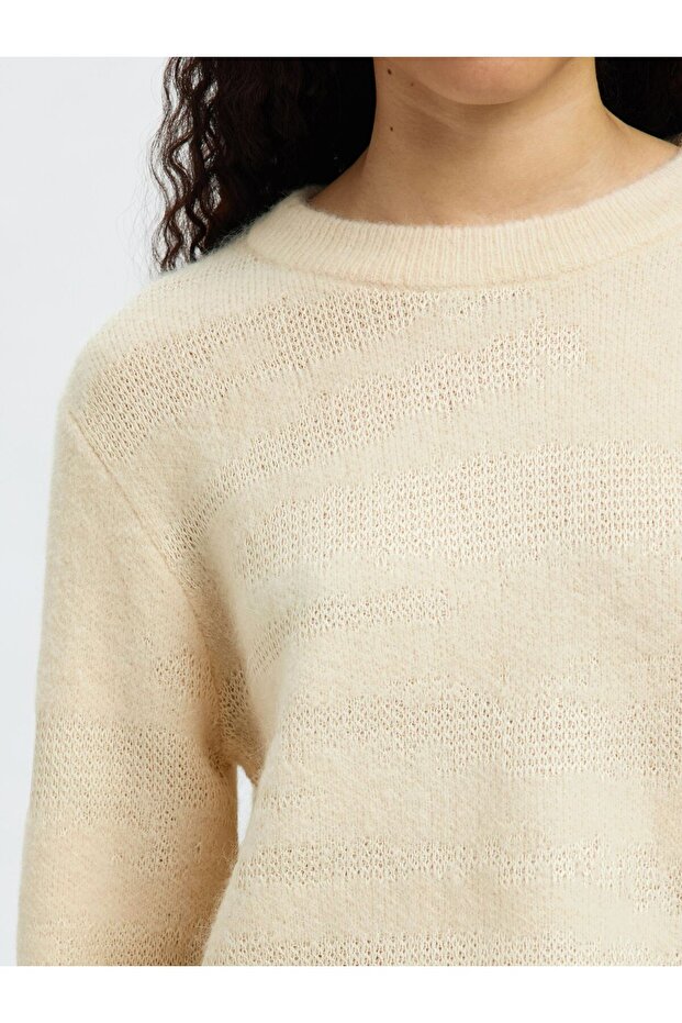 Strickpullover Langarm - 5