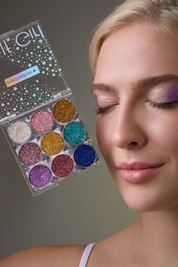 9-Piece Glitter Eyeshadow