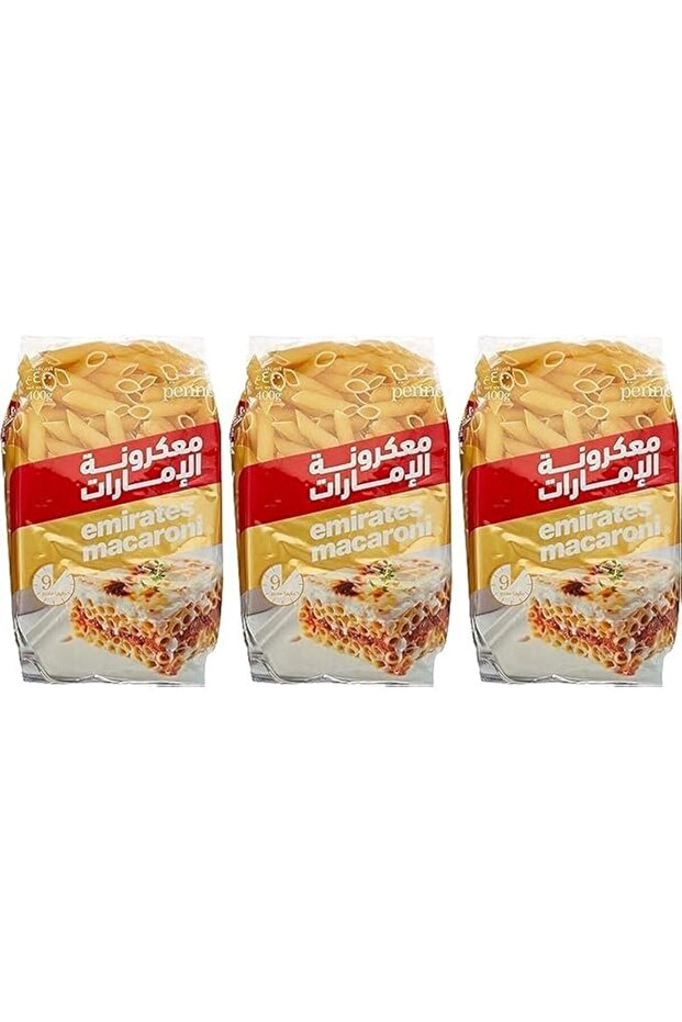 Penne Rigate Ridged Italian Durum Wheat Pasta Tri-Pack (3x400g)