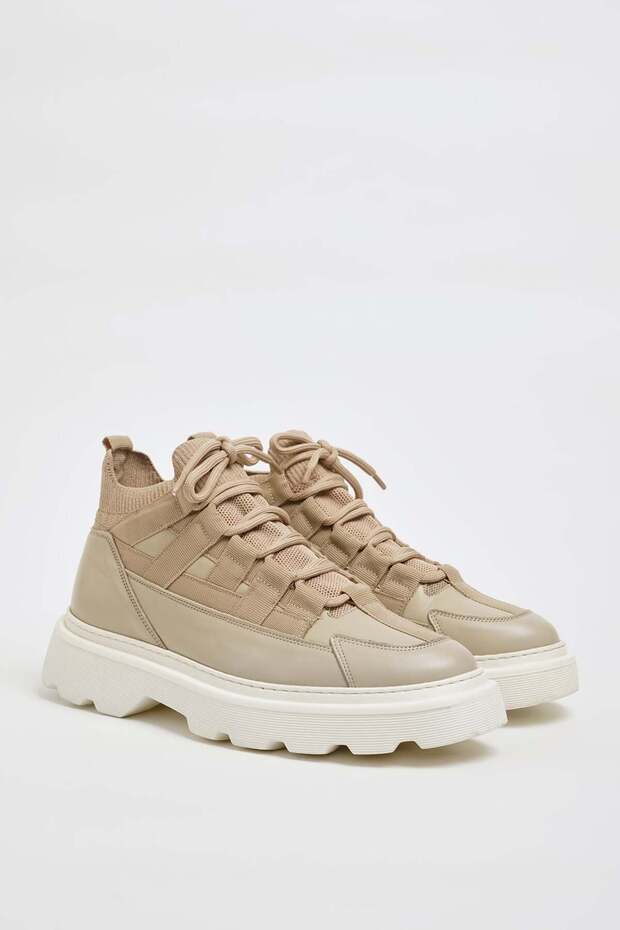 Roberto Model EVA Sole Combination Leather Boot