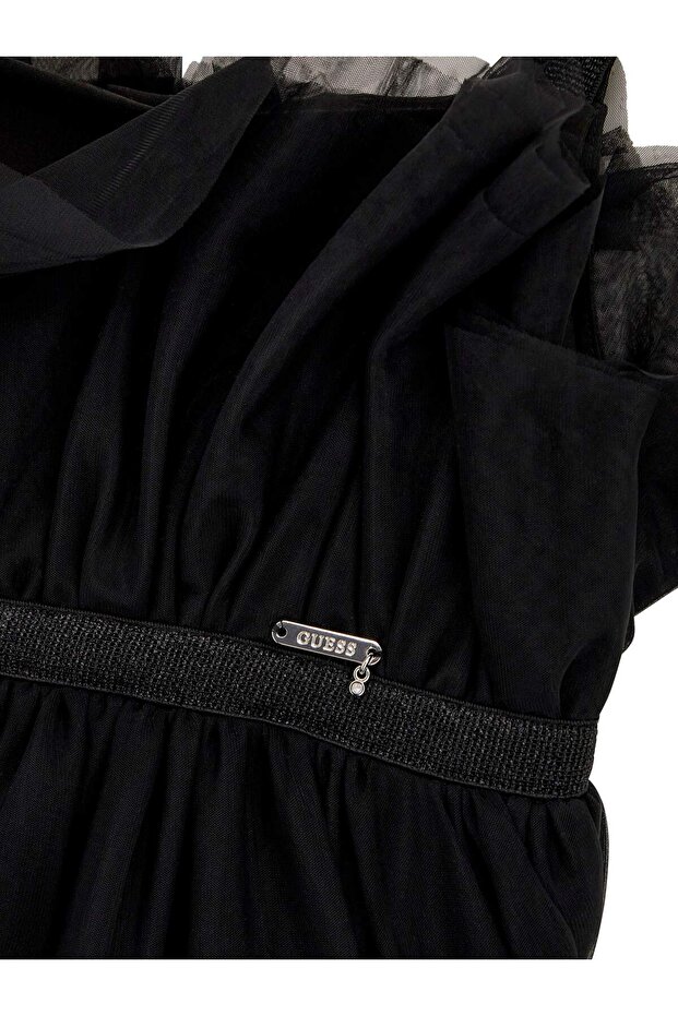 Mesh Kız Çocuk Elbise - 3