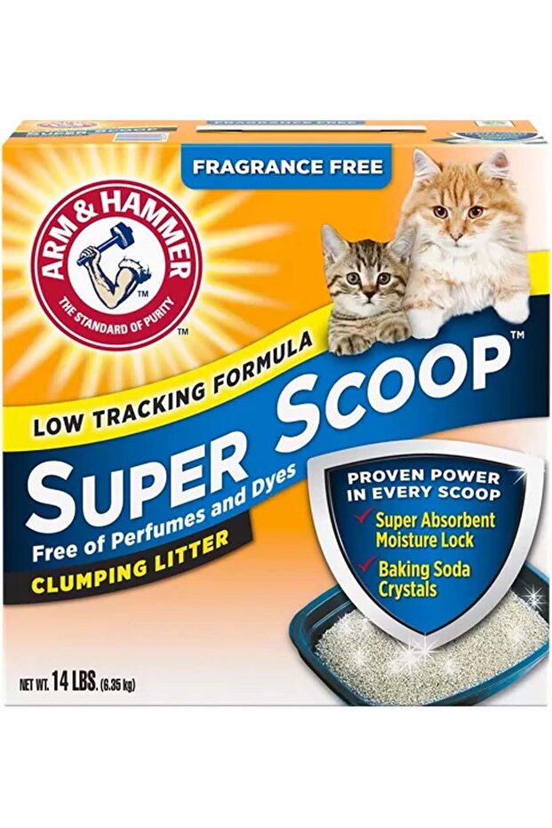 Fragrance-Free Super Scoop Clumping Cat Litter