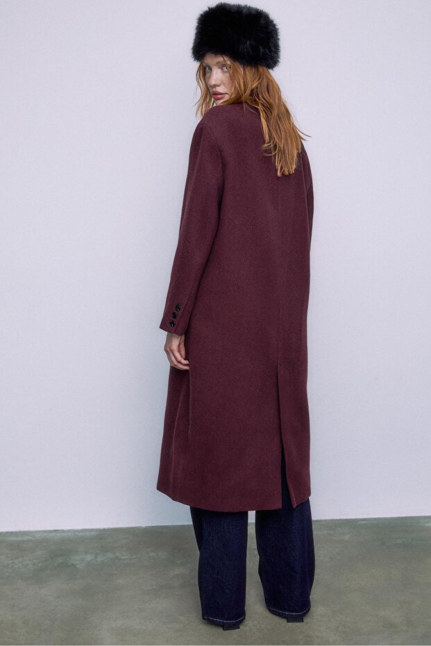 Uzun oversize kaban - 4