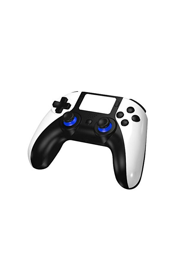Gamepad PS4 Pro Controller alb cu negru, conectivitate Bluetooth - 1