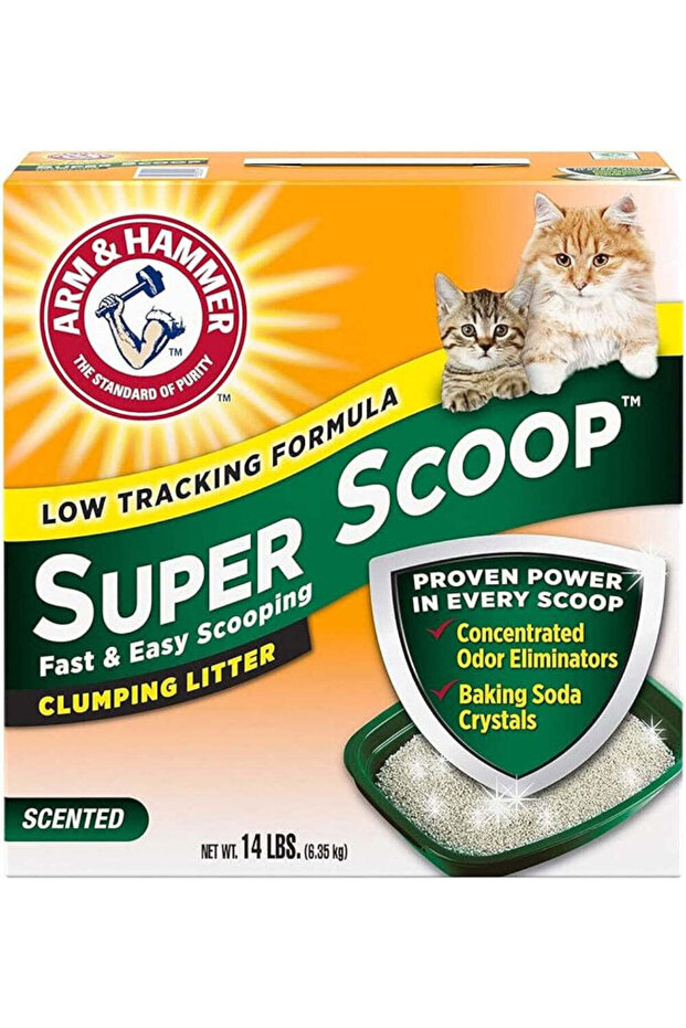 Scented Super Scoop Clumping Cat Litter