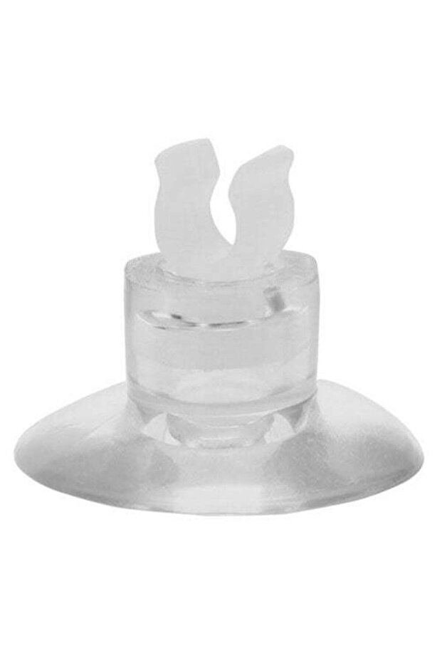 Suction Cup With Plastic Clip - Aquarium Accessory Organizer 2pcs