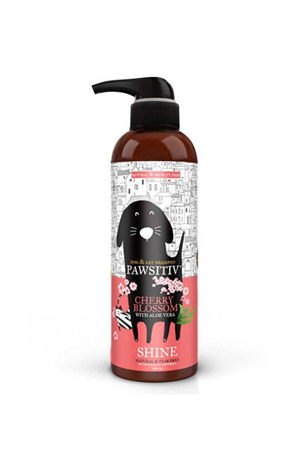 Cherry Blossom with Aloe Vera Shine Shampoo 500ml