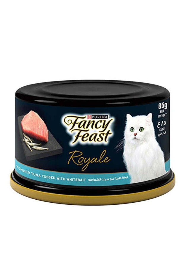 Royale Tender Tuna Tossed with Whitebait Cat Wet Food 85G