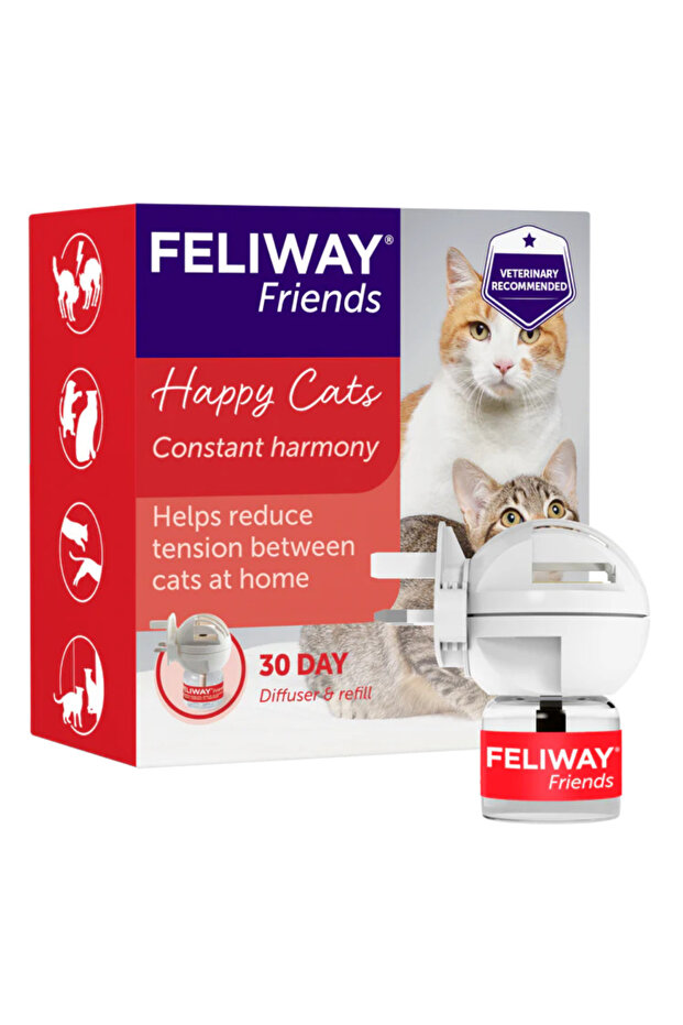 Friends Calming Diffuser + Refill For Cats 48ml
