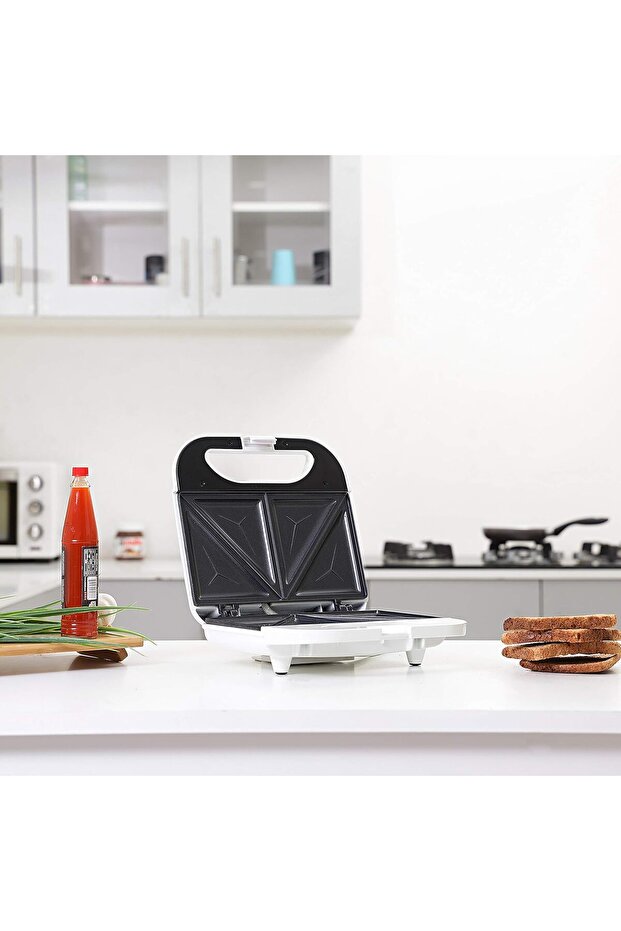 صانعة الساندويتشات KNSM6063 - بيضاء - 5