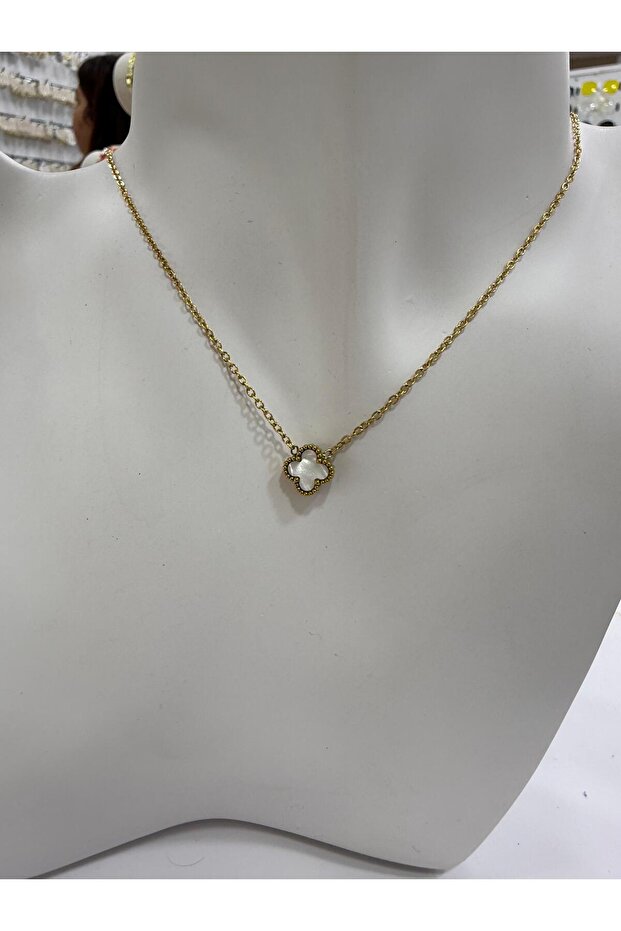 Tek Yoncalı Kolye - 2