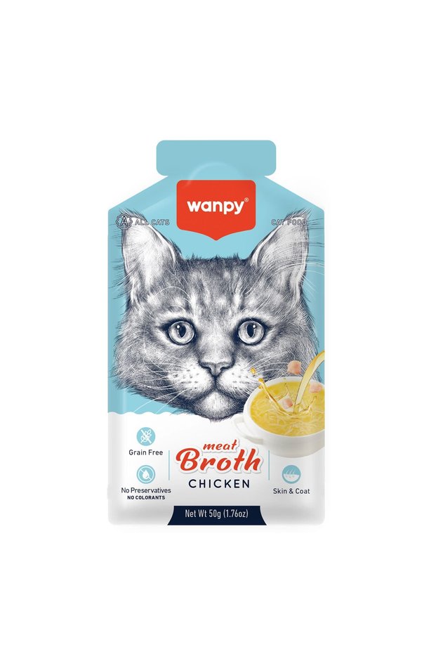 Meat Broth Chicken for Cats 50g