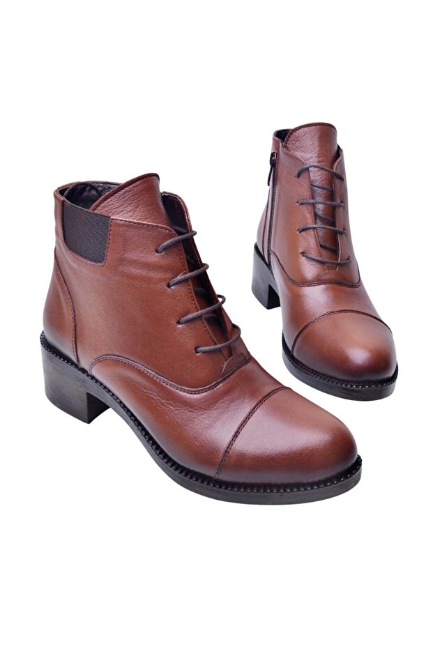 Femi Kadın Deri Bot 10153 - 3