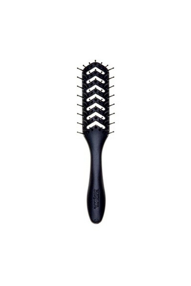 D200T Hyflex Vent Brush Black | Fast Blow Drying & Detangling | 1 Pc