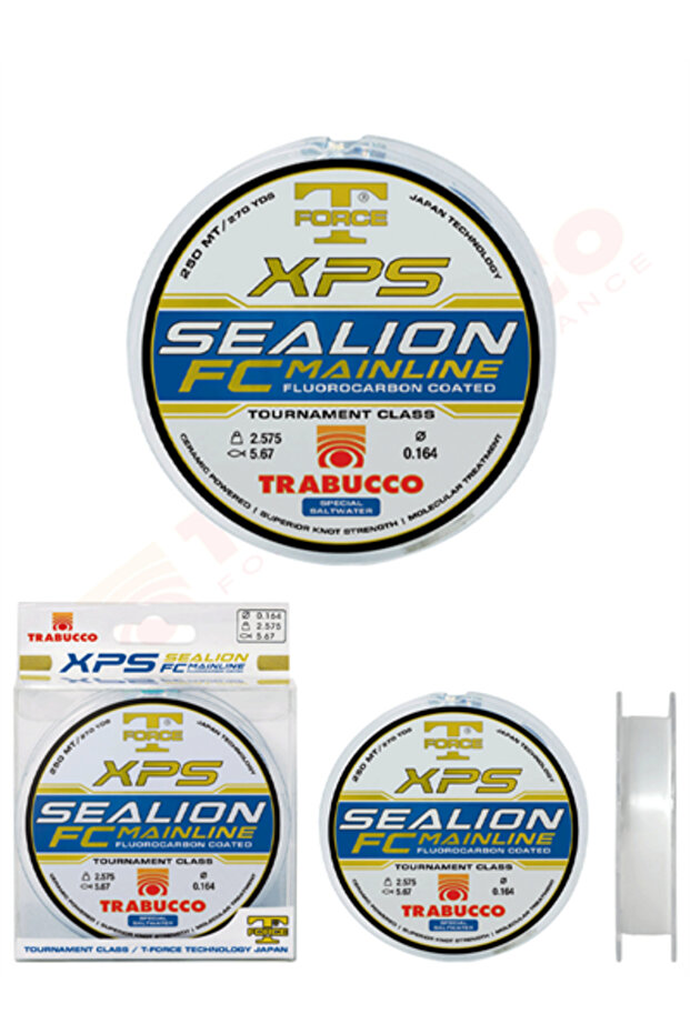 T-Force Xps Sealion Fc-M 250Mt Fishing Line 0.25mm