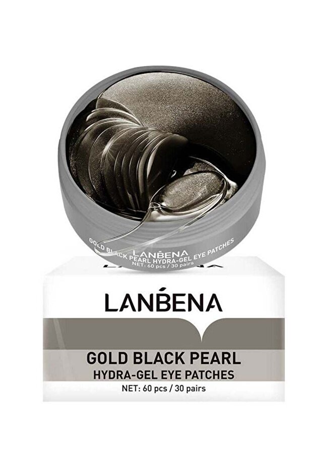Gold Black Pearl Hydra-Gel Collagen Eye Patches (30 Pairs)