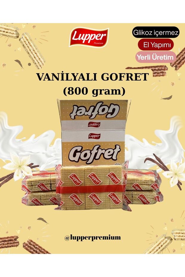 Vanilyalı Gofret (800 gr) - 1