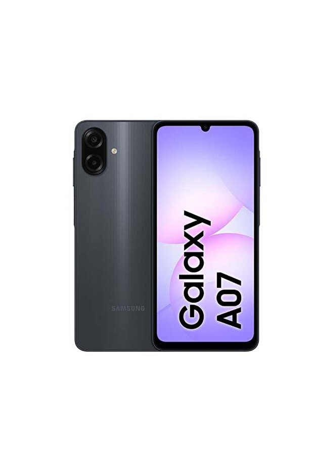 جالاكسي A07 ثنائي الشريحة أسود 4 جيجابايت 64 جيجابايت 4G - إصدار الشرق الأوسط