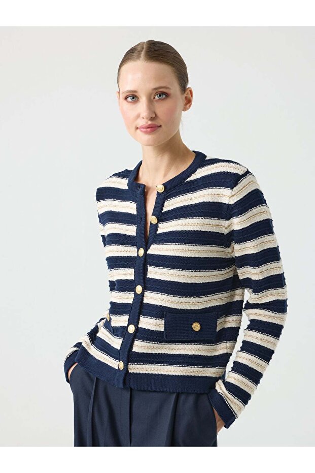 - ÇİZGİLİ TRİKO HIRKA - 1