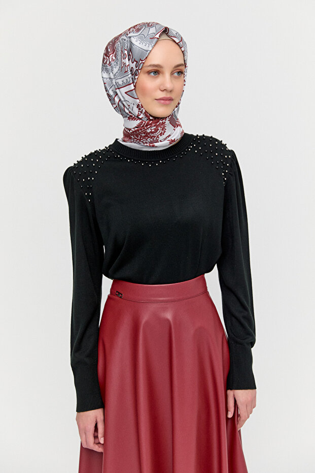 İncili Triko Tunik - 4