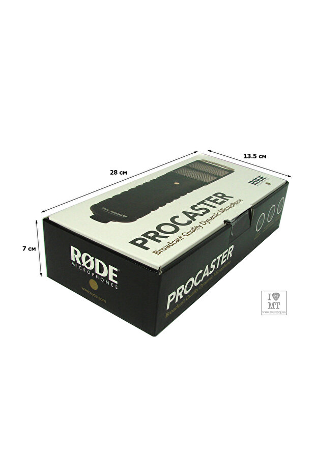 Procaster Dynamic Microphone - Silver/Black - 1