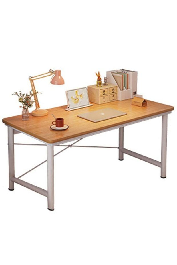 طاولة كمبيوتر وطاولة متعددة الوظائف لمحطة عمل المكتب المنزلي - 3