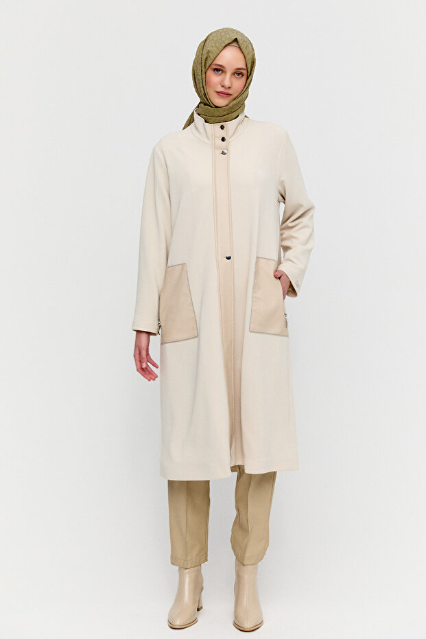 Fermuarlı Taş İşlemeli Kap - 2