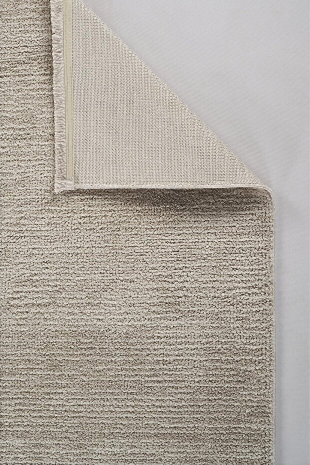 Lorenda Ekru kullanışlı polyester makine halısı - 2