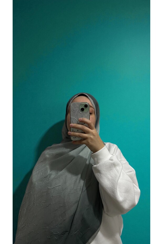 Duo Series Bamboo Shawl - Water Green