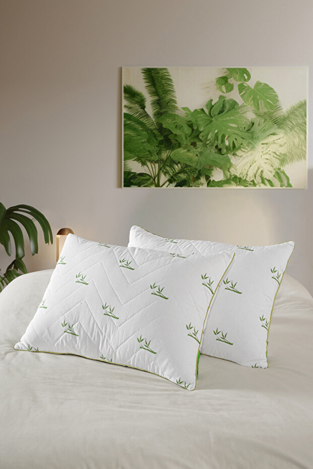 Soft Bambu Kapitone Yastık - 1