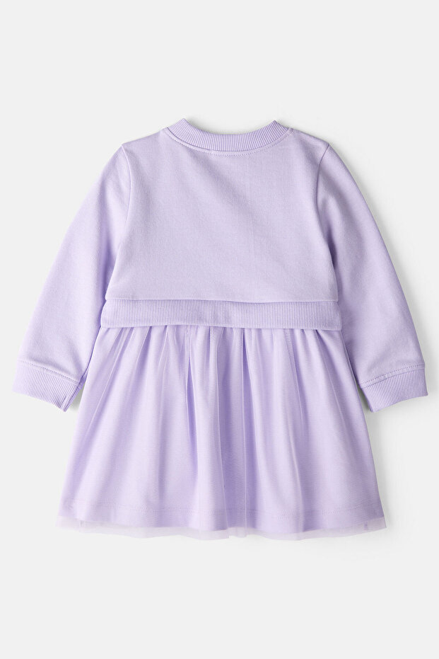 Kız Bebek Mor Elbise - 2