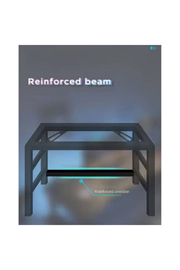 طاولة كمبيوتر وألعاب متعددة الوظائف 140 سم - 4