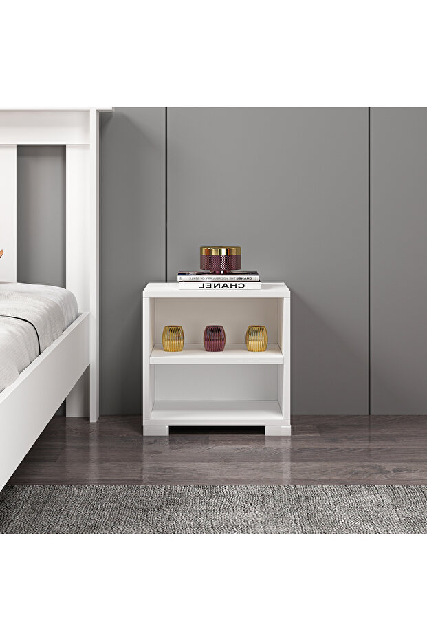 Mdf Beyaz Komodin A1004 - 2