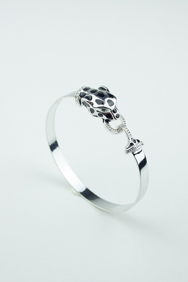 Leopard Figure Handcuff Bracelet