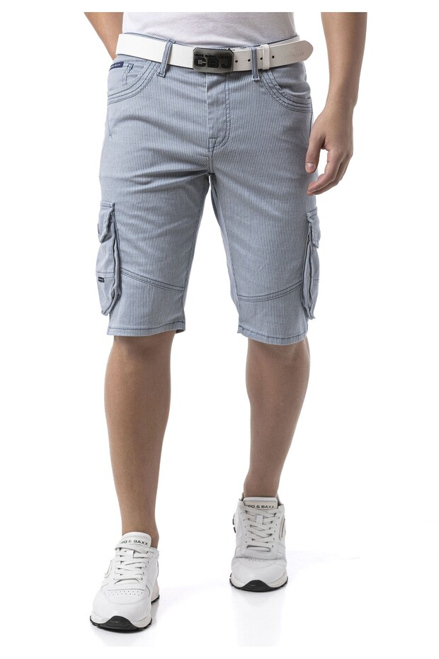 Ck297 – Men's Zippered Capri Pants | The Ultimate Statement of Cool Comfort