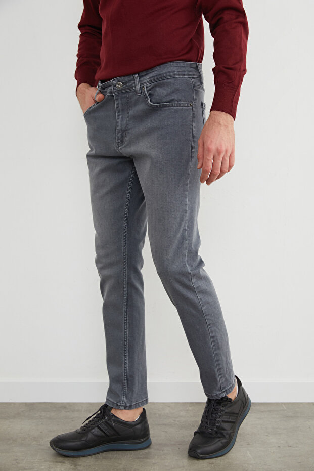 Regular Fit Normal Bel Jean - 5