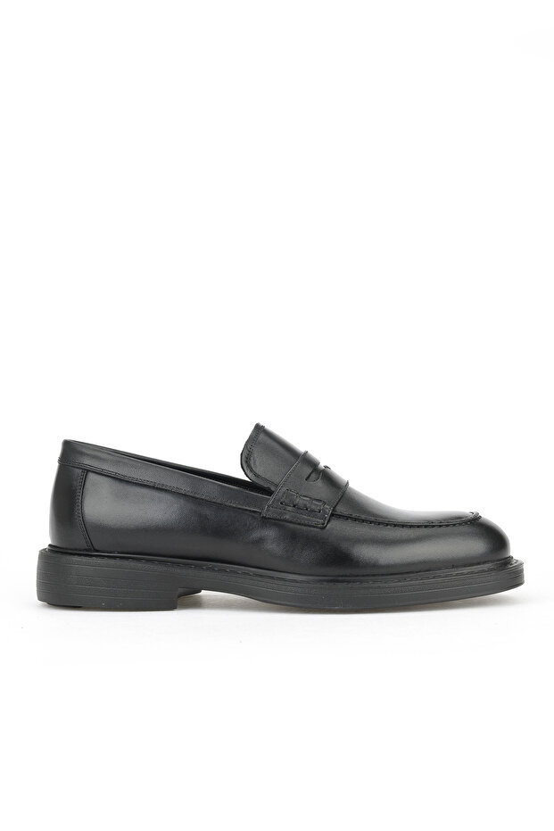 , Men's Genuine Leather Shoes 15350Z1112 Black
