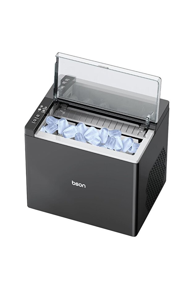 Freezy Ice Maker - Countertop Ice Machine with Multiple Bullet Ice Sizes, Quick 6-7 Minute Cycl