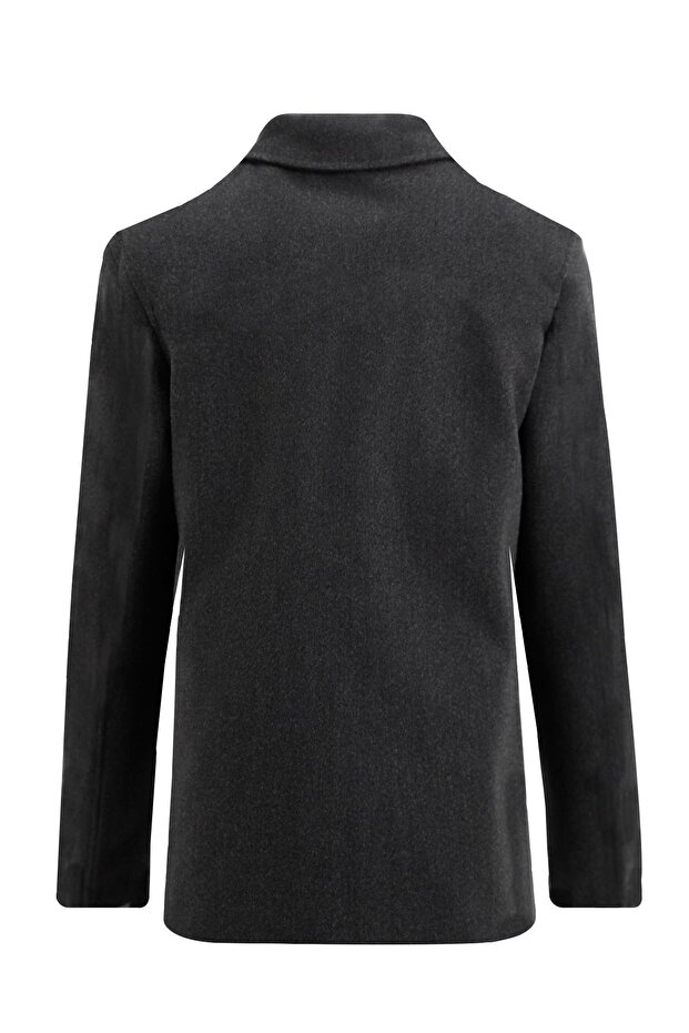 ANTRASİT Kaşe Kaban - 2