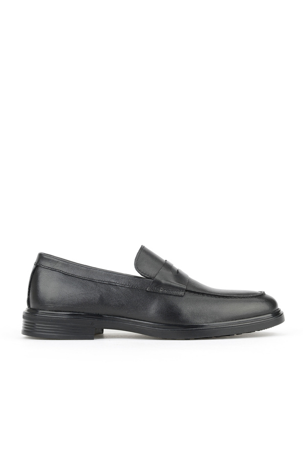 , Men's Genuine Leather Shoes 1531007Z9254 Black