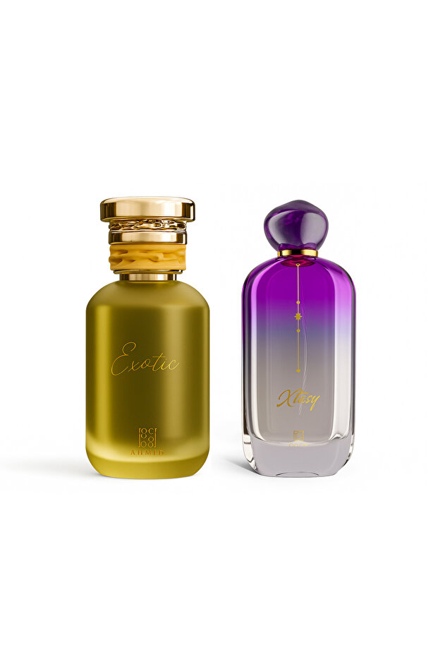 Exotic & Xtasy EDP COMBO PACK– Unisex Arabic Perfumes (100ml x 2)