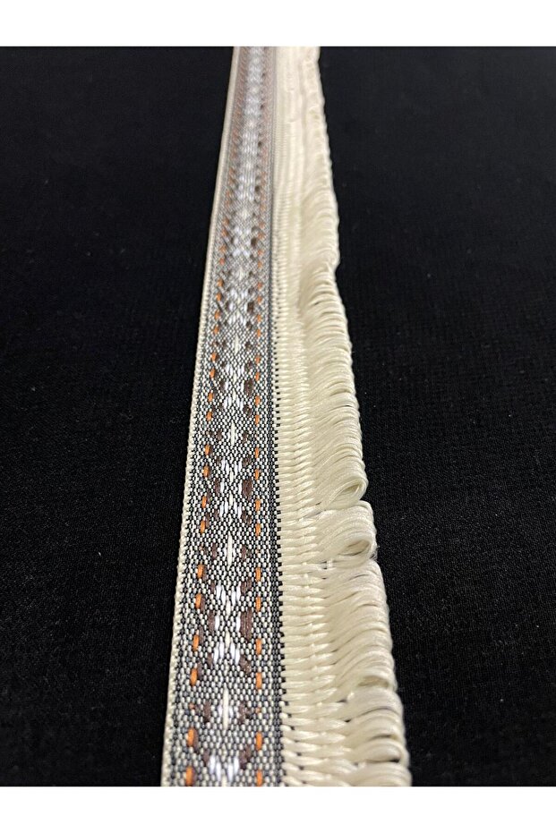 شريط حافة منقوش بنمط عرقي - 4