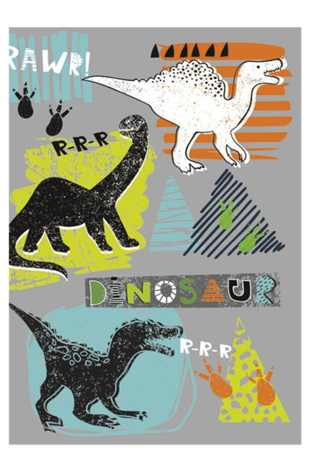 Dinosaur Rawr A/4 folder with elastic