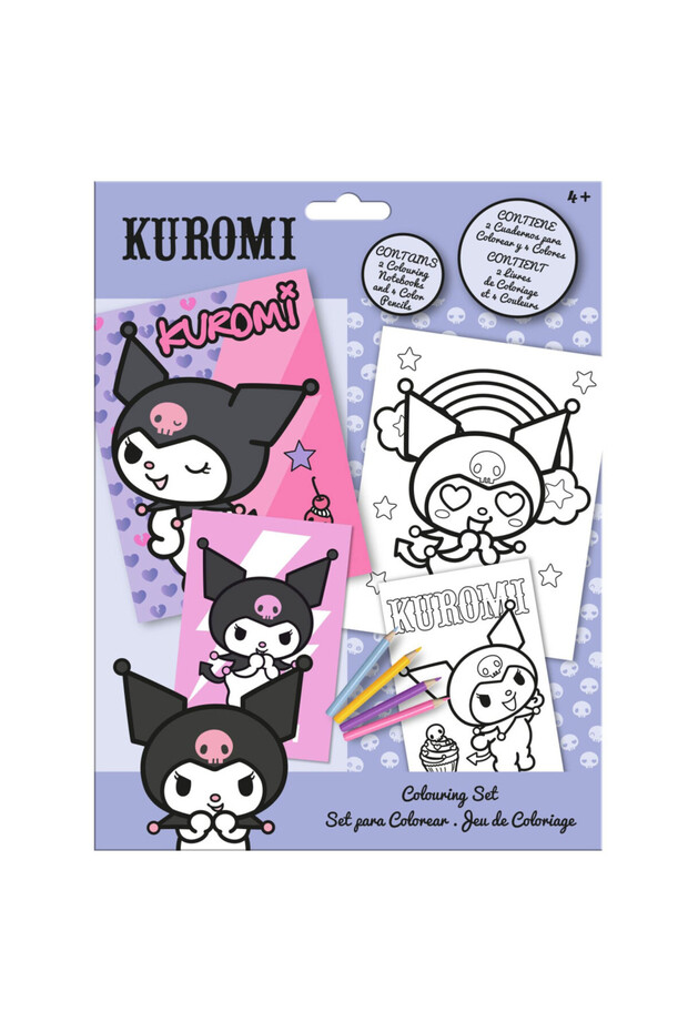 Kuromi coloring set - 1