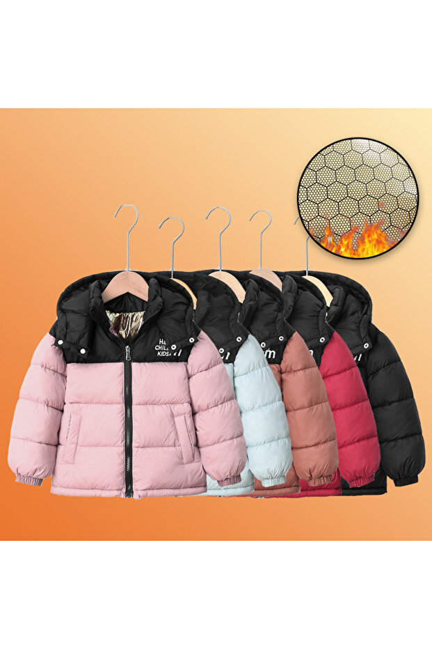 Çocuk Şişme Mont - 4