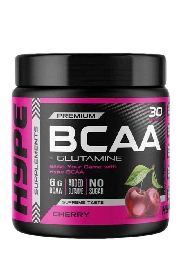 Premium BCAA Glutamine Cherry Flavour 30 Servings 300g
