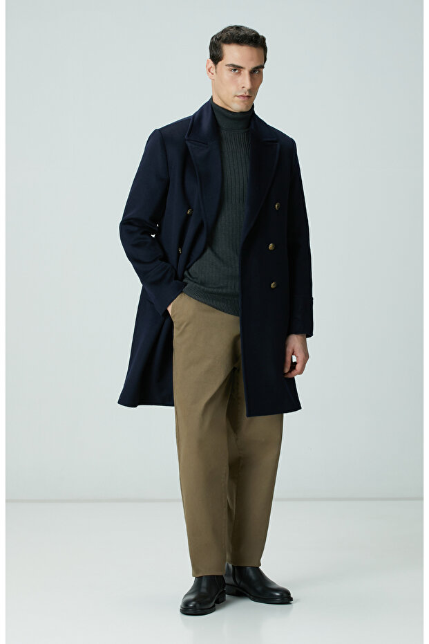 Antrasit Balıkçı Yaka Triko Kazak - 3