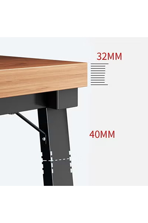 طاولة كمبيوتر وألعاب متعددة الوظائف 100 سم - 3
