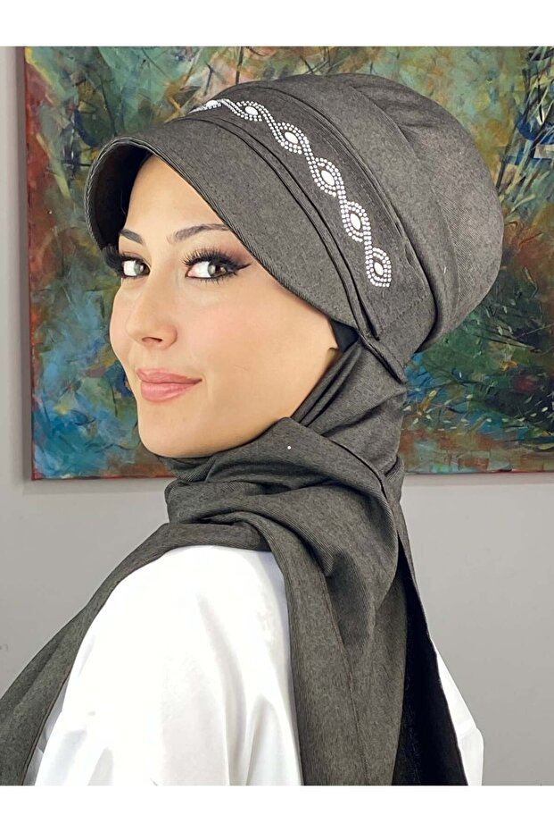 Arpa Pearl Snake Patterned Hat